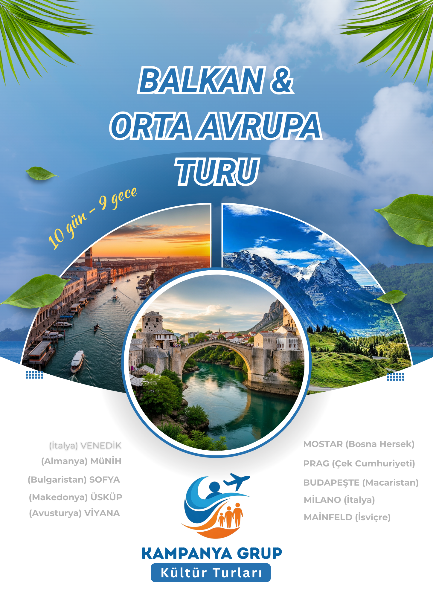 Balkan ve Orta Avrupa Turu